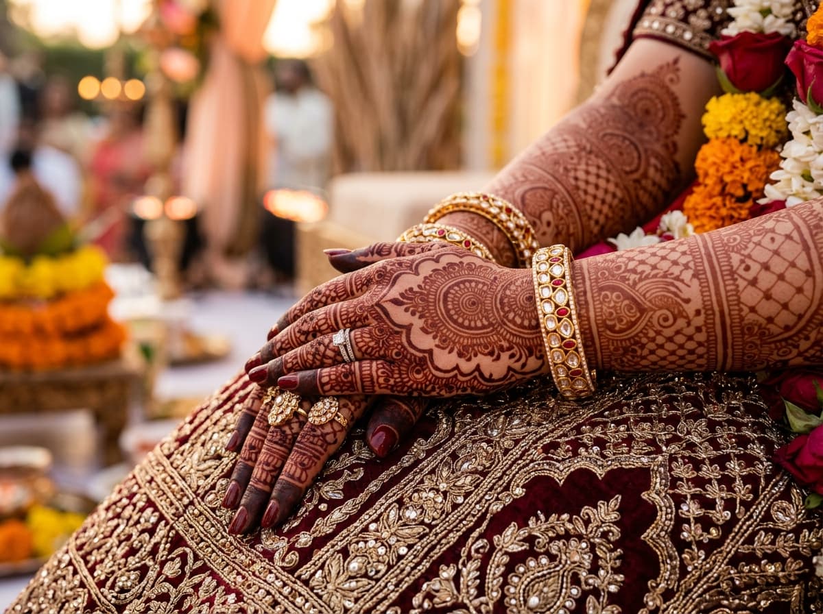 Bridal mehndi design